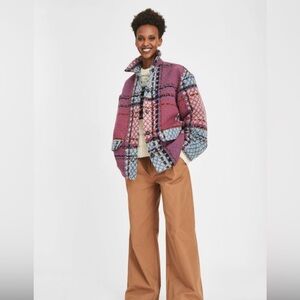 NUE NOTES wool blend Parco jacket